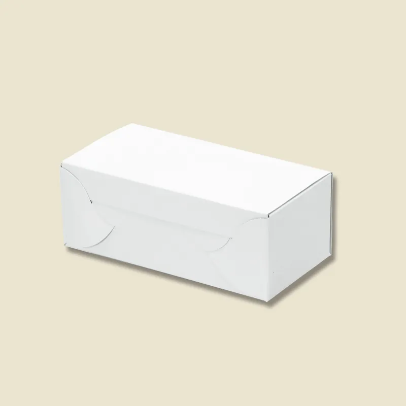 [203]　和菓子容器 和菓子箱 白地カートン　２　１０枚入