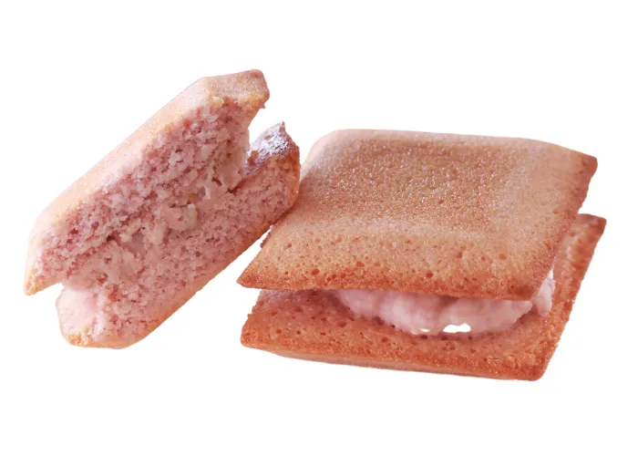 [21]　フィナンシェサンド・いちご＆ラズベリー[限定販売12月～4月]