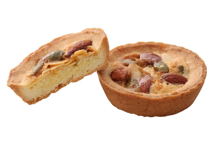 [21]　自家焙煎アーモンドのナッツタルト