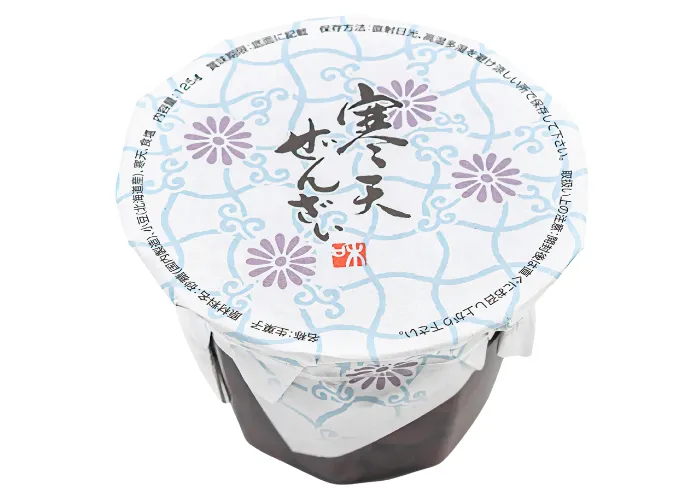 [15]　寒天ぜんざい