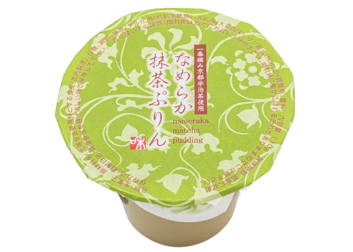 [15]　なめらか抹茶プリン