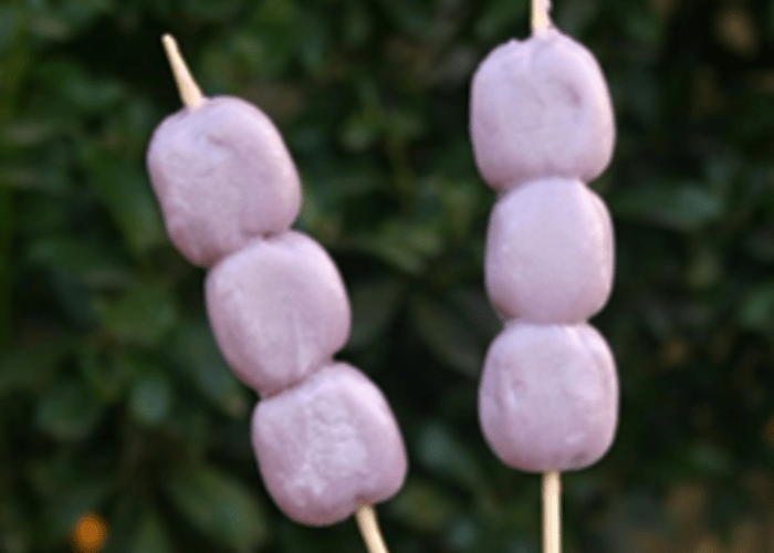 大玉焼き団子　紫芋