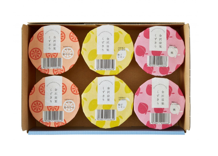 [16]　金沢涼果くずきり6入セット[限定販売 3月～8月]