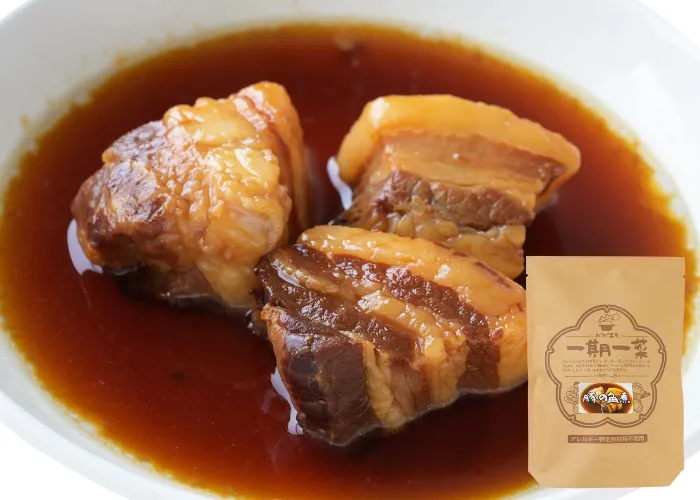 [200]　【アレルギー対応食品】一期一菜豚の角煮(390217)