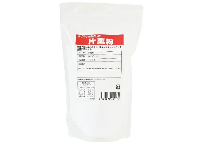 [200]　【アレルギー対応食品】さごやしから作った片栗粉(390106)