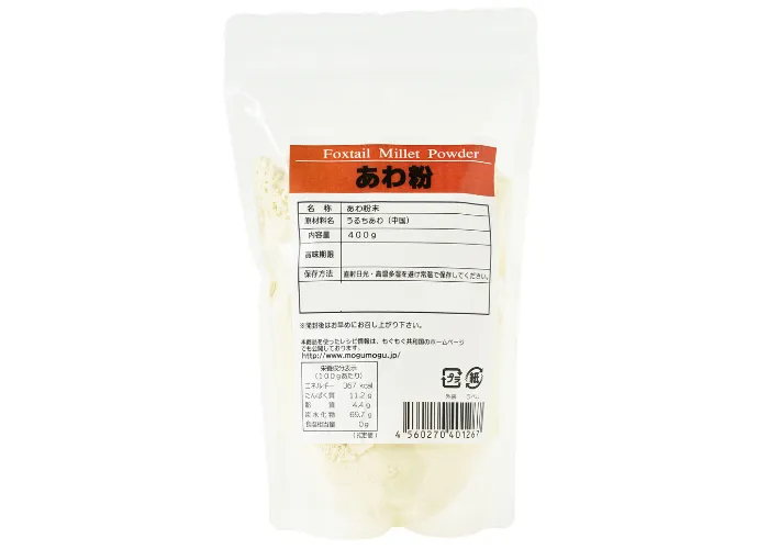[200]　【アレルギー対応食品】もぐもぐ工房のあわ粉(390108)