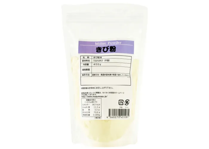 [200]　【アレルギー対応食品】もぐもぐ工房のきび粉(390110)