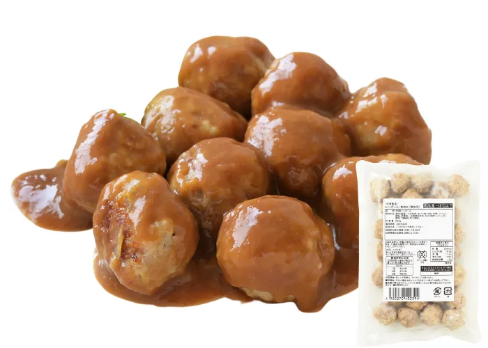 [200]　【アレルギー対応食品】もぐもぐ工房のミートボール（素焼き）業務用(390170)
