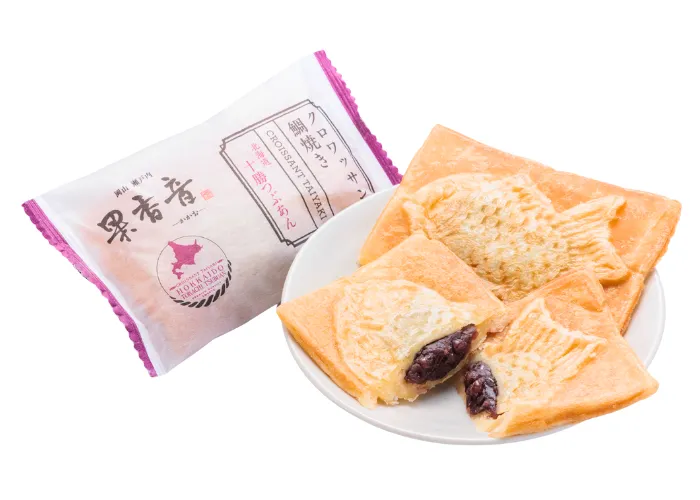 [218]　クロワッサン鯛焼き北海道十勝つぶあん