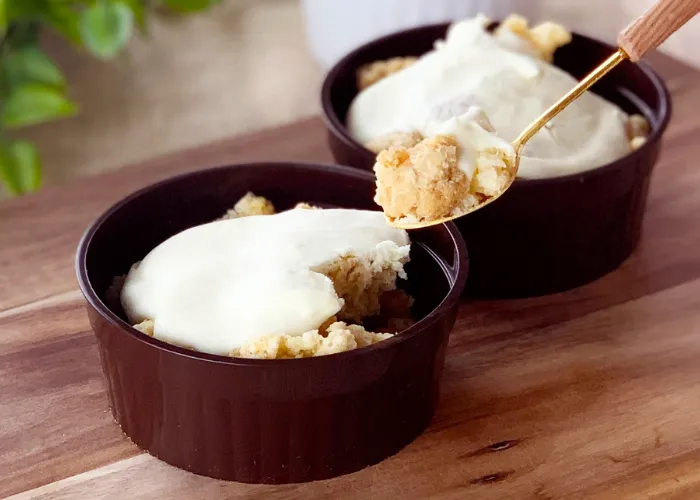 [124]　スプーンで食べるクッキー&クリーム
