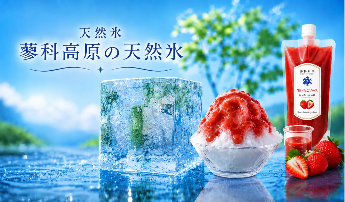 天然氷・生シロップ