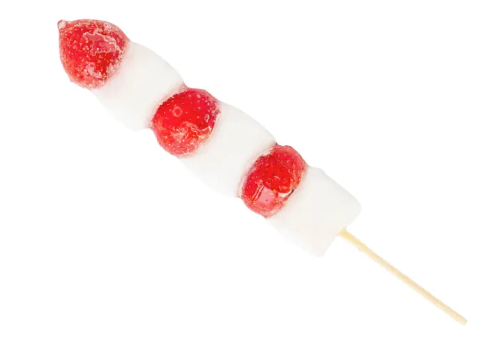 [207]　BERRY POPまるごとマシュマロ苺飴