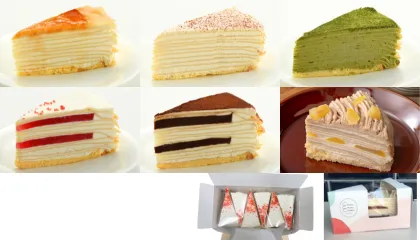 プチクレープとミルクレープ・クレープ生地