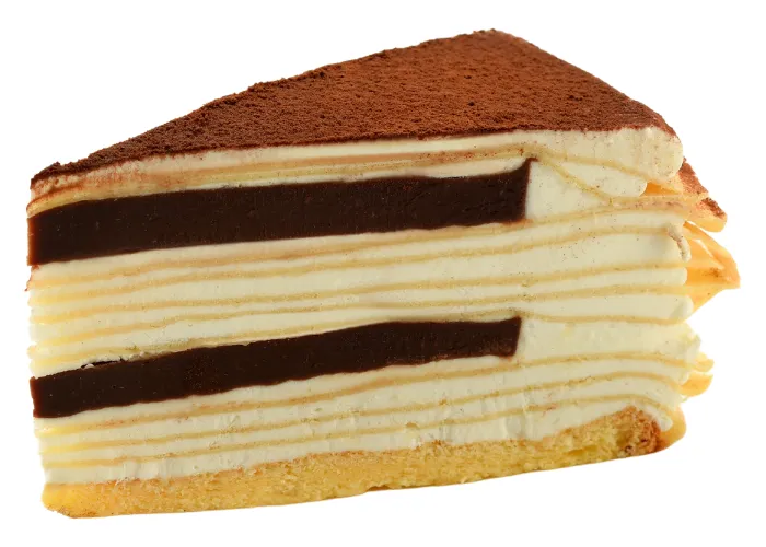 [215]　ミルクレープ生チョコカット（個包装）