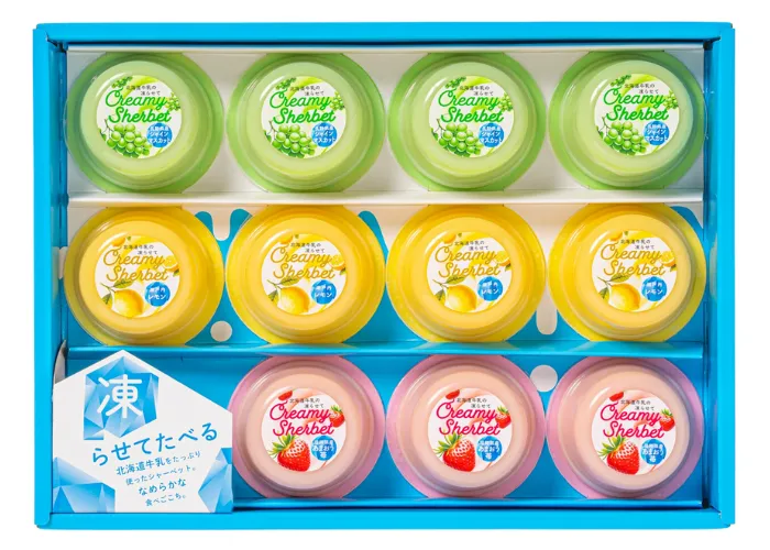 [230]　北海道牛乳の凍らせてクリーミーシャーベット11個入(4/1～8/31)[限定販売4月～8月]