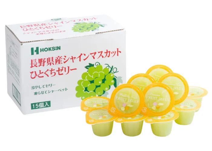 [230]　長野県産シャインマスカットひとくちゼリー15個入