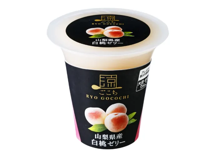 [230]　涼ごこち山梨県産白桃ゼリー