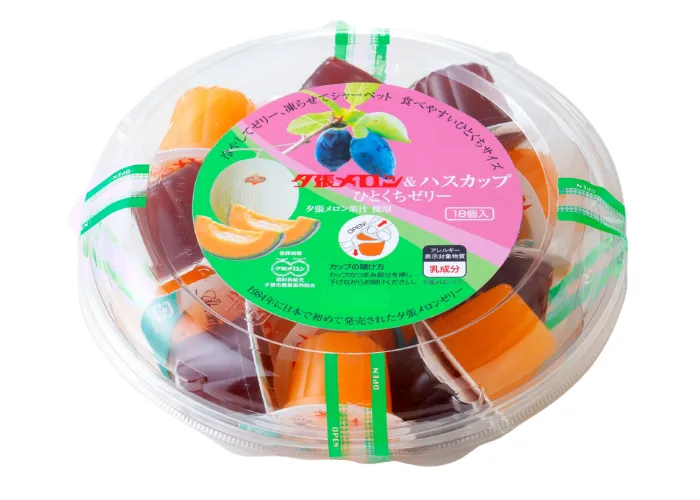 [230]　夕張メロン＆ハスカップひとくちゼリー18個入
