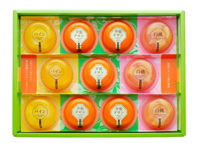 [230]　夕張メロンゼリー＆フルーツゼリーコレクション11個入