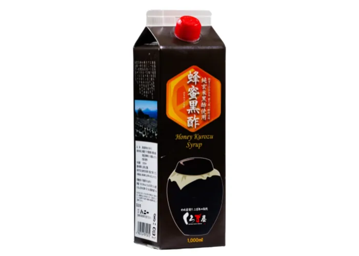 [80]　蜂蜜黒酢 シロップ1L