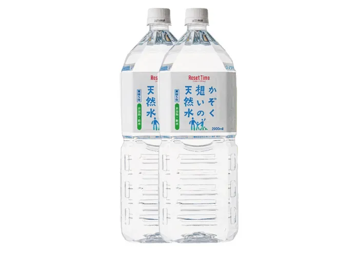 [97]　かぞく想いの天然水 2Lペットボトル 5年保存