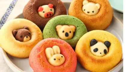 アニマル焼きドーナツ の製造イメージ