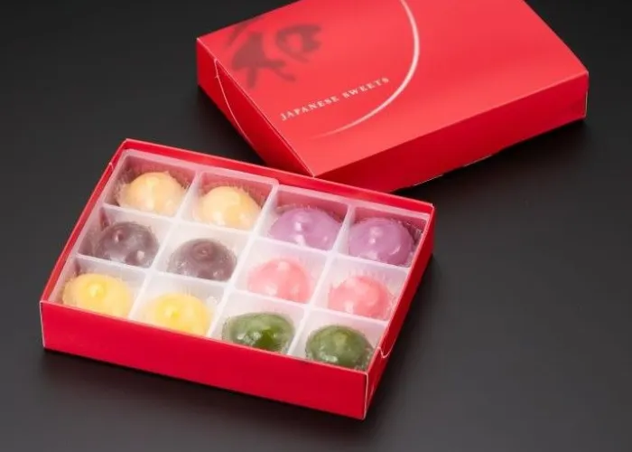 [135]　水まんじゅう箱詰めクリスタルクリアケーキ