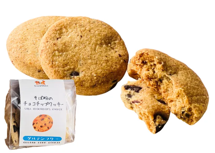 [180]　そば粉の芳醇バタークッキー　チョコチップ