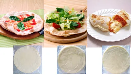 薄型ピッツア生地