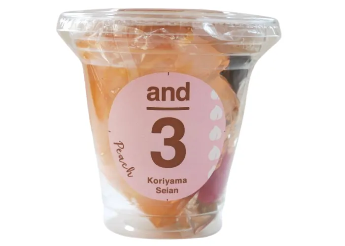 [114]　and3あんみつ白桃あん[限定販売7月～9月]