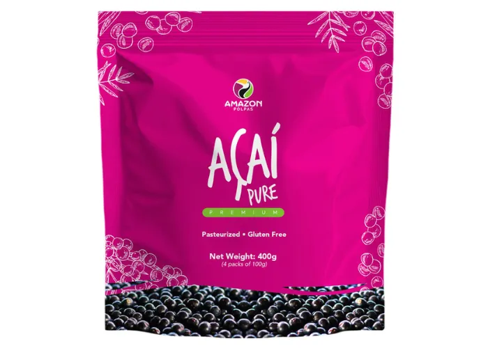 [221]　アマゾンポルパス　冷凍アサイーピューレ （プレーン）