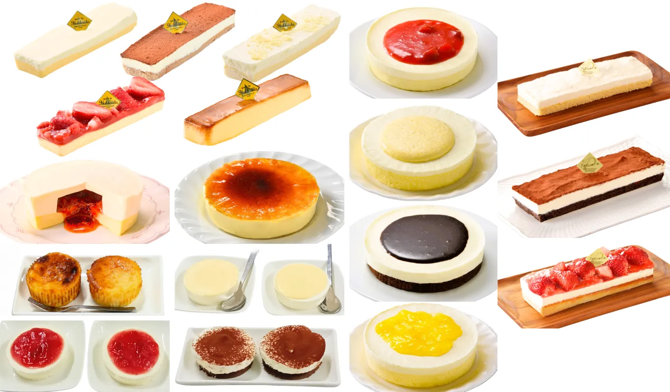 チーズケーキ・プリン