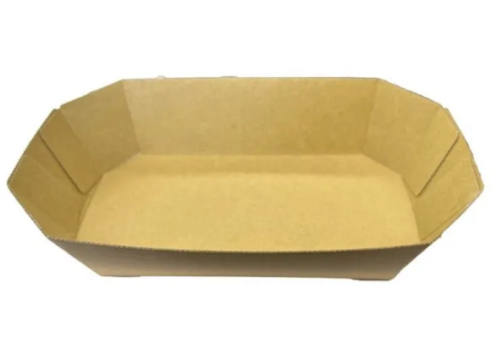 [214]　汁モレしない舟形紙トレー