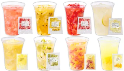 フルーツソース【ナタデココ入り】