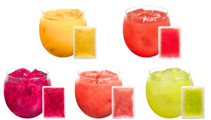 果肉入りフルーツピューレ