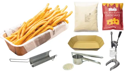 ロングポテトパウダー＆機械・資材