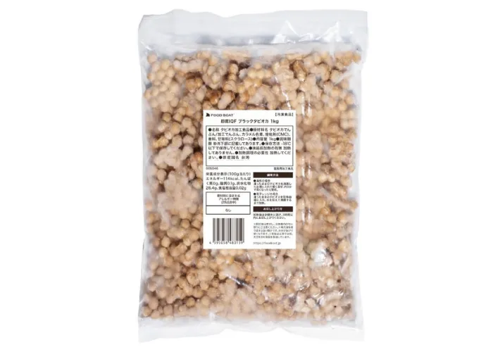 [214]　即席IQFブラックタピオカ1kg