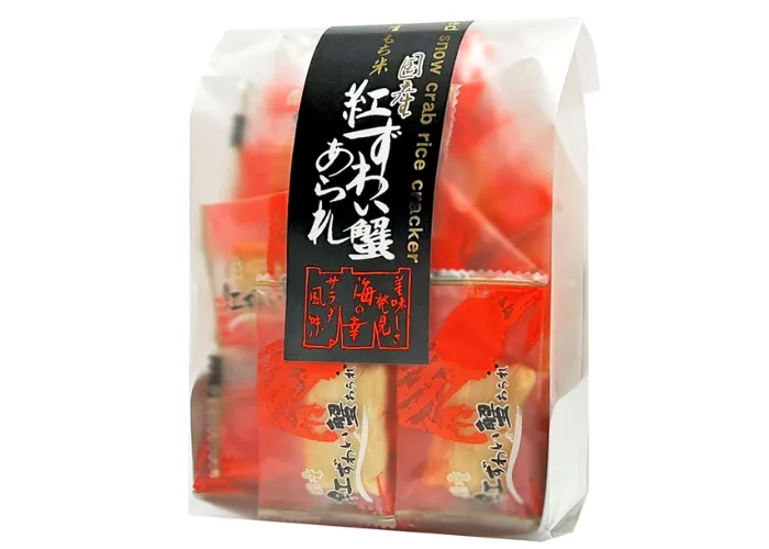 [82]　紅ずわい蟹あられ
