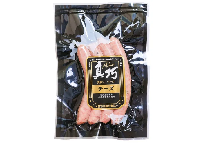 [223]　真巧　麦豚ソーセージ　チーズ