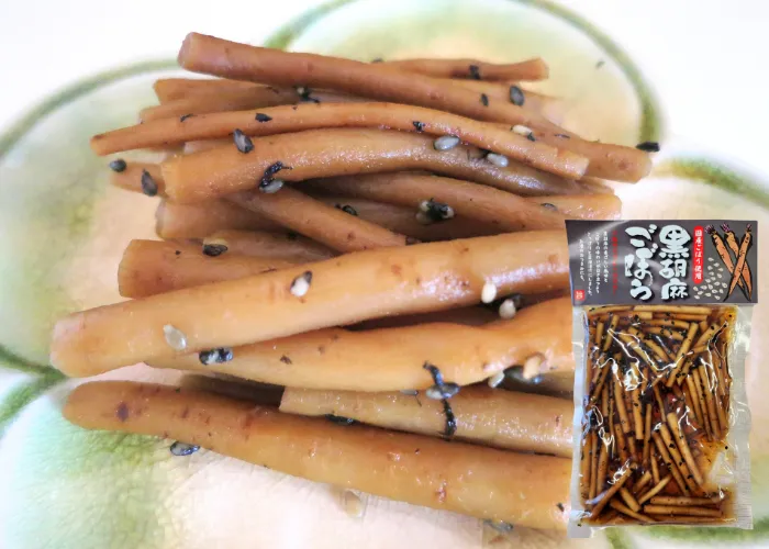 [222]　黒胡麻ごぼう