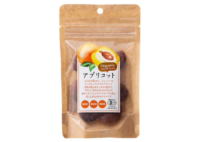 [241]　JAS認証オーガニックドライアプリコット80g