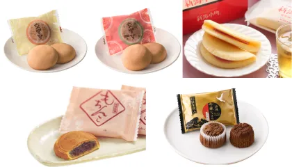 オムレット、焼まんじゅう、ショコラ