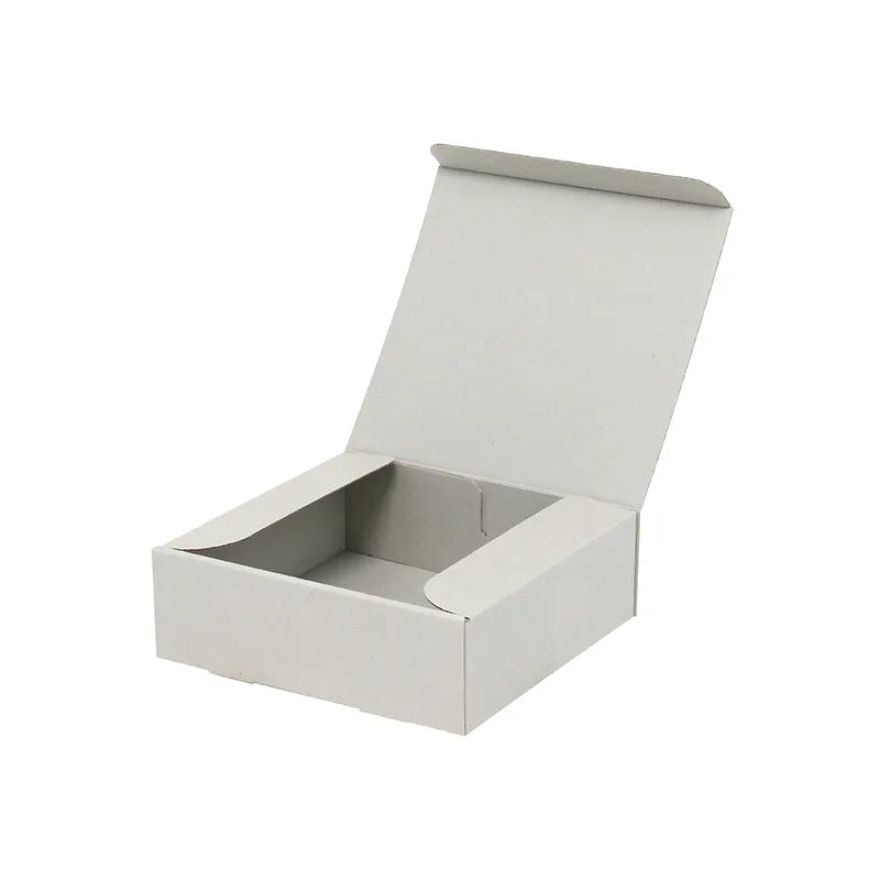 [203]　箱（ギフトボックス） 組み立て式ボックス ナチュラルグレーＢＯＸ　１９０×１７５×６０