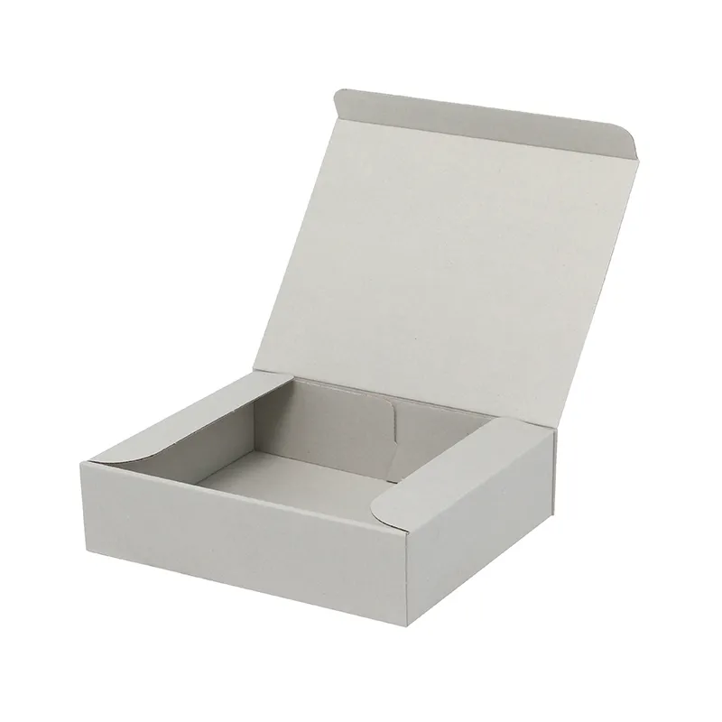 [203]　箱（ギフトボックス） 組み立て式ボックス ナチュラルグレーＢＯＸ　２４０×１９５×６０