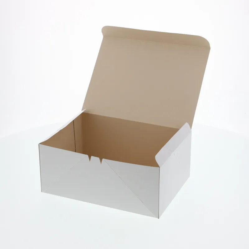 [203]　ケーキ箱 カットケーキ箱 食品箱　洋生　白　Ｃ