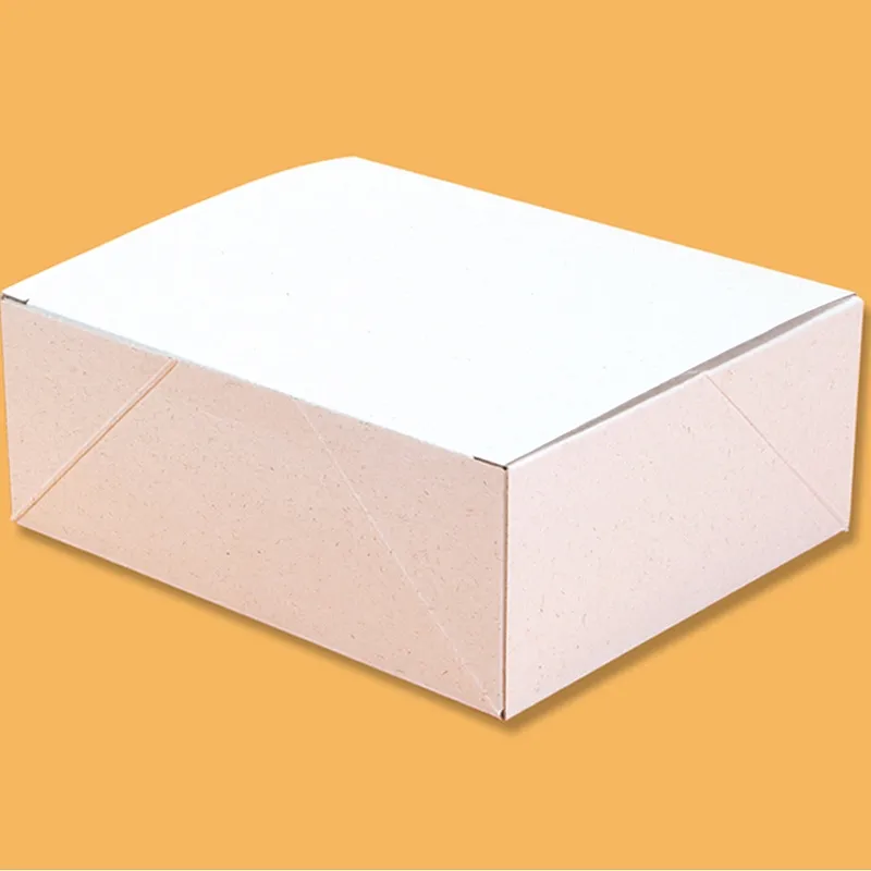 [203]　ケーキ箱 カットケーキ箱 エコパームＢＯＸ　プレーンＬ