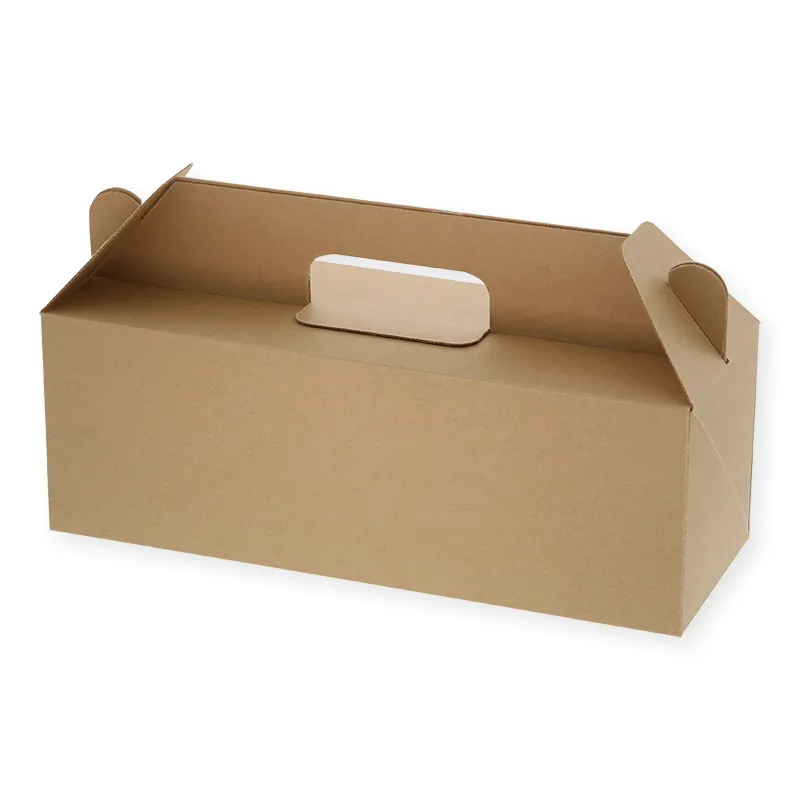 [203]　ケーキ箱 ホールケーキ箱 ネオクラフト　キャリースイーツＢＯＸ　Ｓ