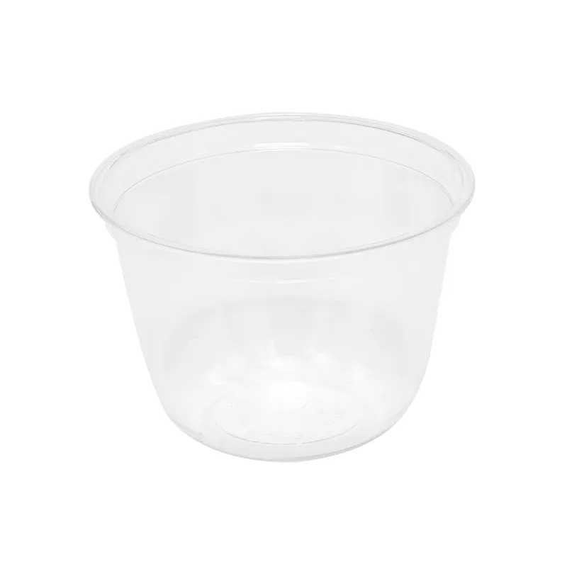 [203]　透明カップ デザート用 Ｈ透明カップＡ－ＰＥＴ　１０オンス　丸底　口径９５
