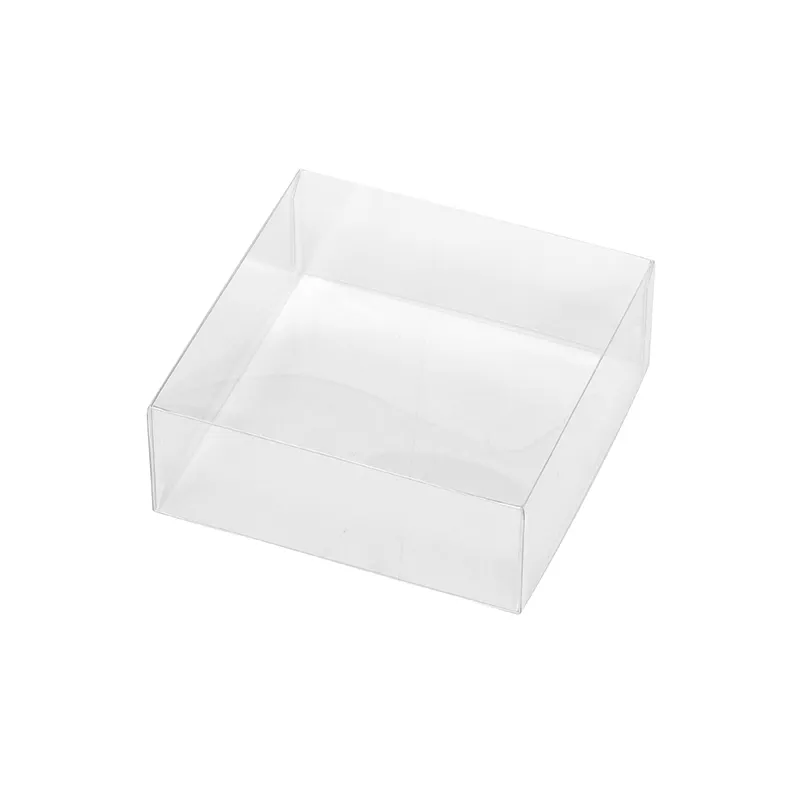 [203]　箱（ギフトボックス） クリアボックス ＰＥＴ角型ＢＯＸ　１２０×１２０×４５　２０個入