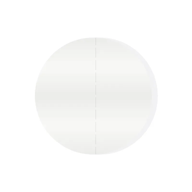 [203]　ラッピング用品 封緘シール タックラベル　Ｎｏ．８４０　φ３０　透明ミシン目